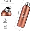 Stainless Steel Double Walled Water Bottle - 500 ML Copper