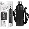 Stainless Steel Water Bottle Double Walled Vacuum Insulated 500 ML - 17 Oz Black Color