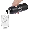 Stainless Steel Water Bottle Double Walled Vacuum Insulated 500 ML - 17 Oz Black Color